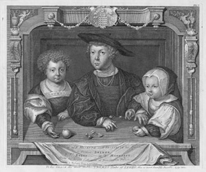 Lot 5850, Auction  114, Vertue, George, Die Kinder von Henry VII., König von England und seiner Frau Elisabeth, Königin von England