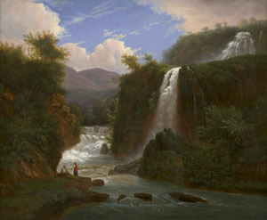 Lot 6032, Auction  114, Deutsch, um 1800. Wasserfälle bei Tivoli
