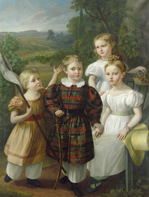 Lot 6069, Auction  114, Hennig, Gustav Adolph, Die Kinder von Eduard von Nostiz und Jänckendorf 