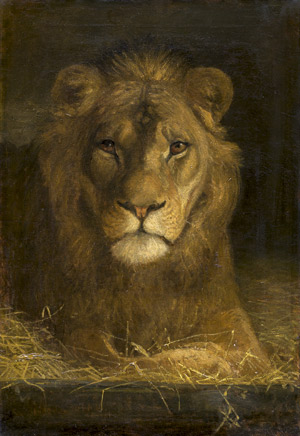 Lot 6167, Auction  114, Dänisch, 1880. Löwe aus der Menagerie