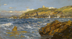 Lot 6178, Auction  114, Roeder, Max, Blick auf die Insel Santo Stefano im Tyrrhenischen Meer.