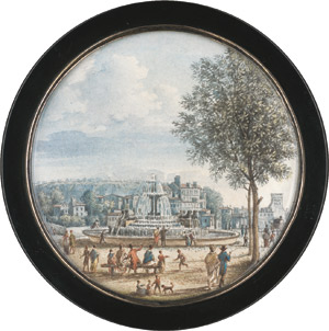 Lot 6401, Auction  114, Nicolle, Victor Jean, Im Schlosspark von Saint-Cloud