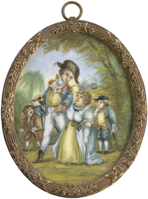 Lot 6478, Auction  114, Englisch, Ende 19. Jh. Gulliver im Land der Liliputaner