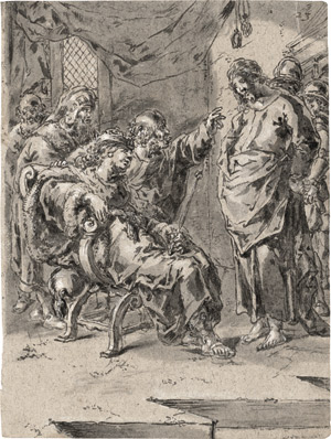 Lot 6557, Auction  114, Bramer, Leonaert, Christus vor Herodes