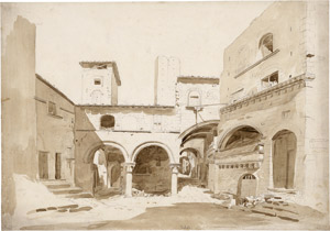 Lot 6691, Auction  114, Vogel, Ludwig, Der Palazzo degli Alessandri in Viterbo