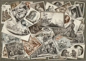 Lot 6720, Auction  114, Schillings, F. Christian Joseph, Quodlibet mit einer Sammlung von Druckgraphiken und Zeichnungen des 17. und 18. Jahrhunderts