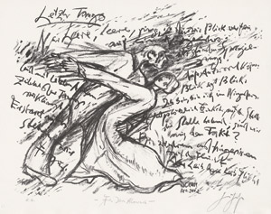 Lot 7089, Auction  114, Grass, Günter, Letzter Tanz - letzter Tango mortale