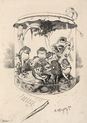 Lot 7298, Auction  114, Hengeler, Adolf, Ca. 14 Blatt Zeichnungen