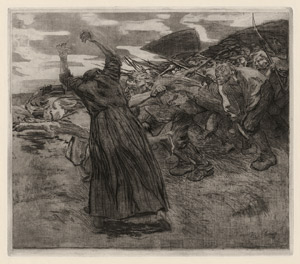 Lot 7325, Auction  114, Kollwitz, Käthe, Losbruch