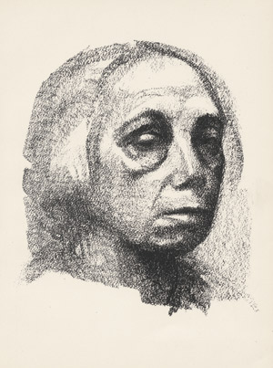 Lot 7326, Auction  114, Kollwitz, Käthe, Selbstbildnis