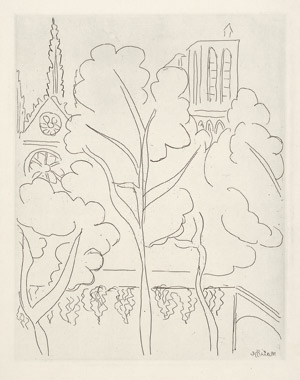 Lot 7363, Auction  114, Matisse, Henri, La Cité - Notre-Dame