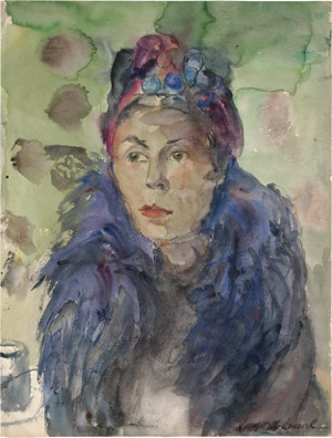 Lot 8003, Auction  114, Albert-Lasard, Lou, Portrait von Maria