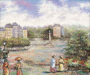 Lot 8249, Auction  114, Pissarro, Hugues Claude, "Les Hauts de Boulogne"