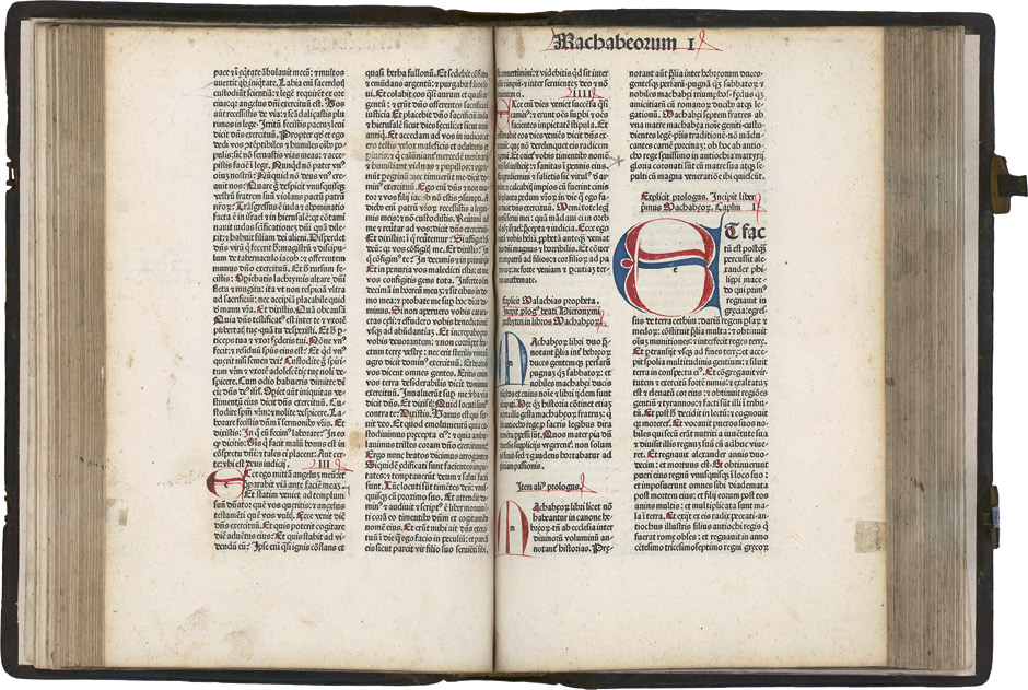 Lot 1026, Auction  115, Biblia latina, Bücher der Propheten und Neues Testament. 