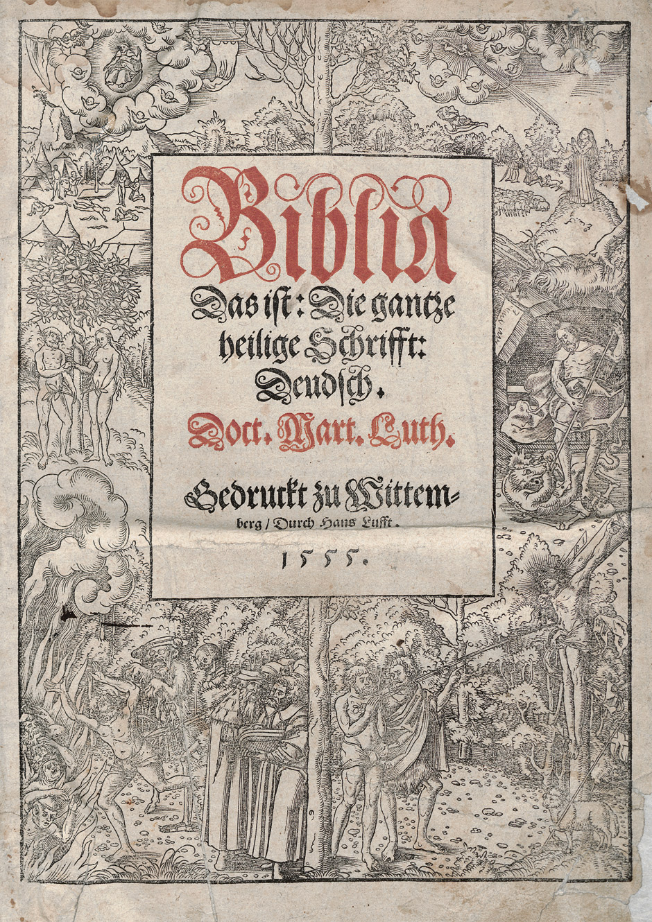 Lot 1065, Auction  115, Biblia germanica, Biblia Das  ist: Die gantze heilige Schrifft: Deutsch