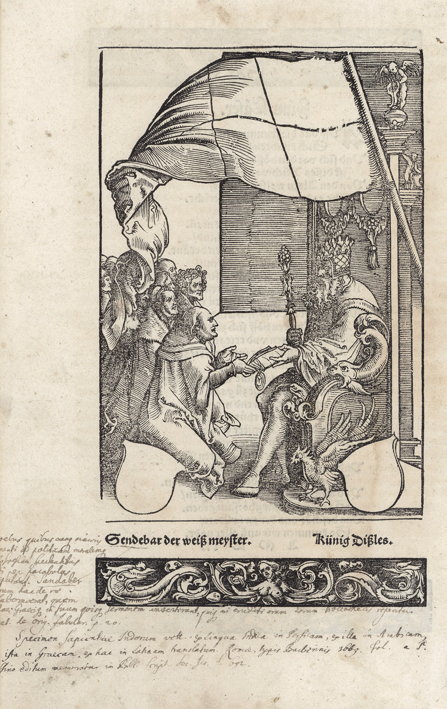 Lot 1128, Auction  115, Johannes aus Capua, Der Alten Weisenn exempel 