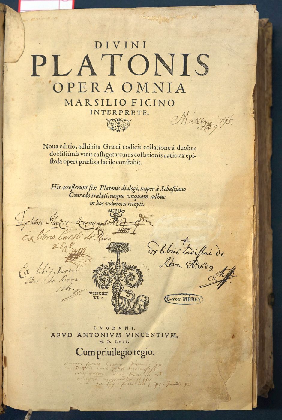 Lot 1170, Auction  115, Platon, Opera omnia Marsilio Ficino