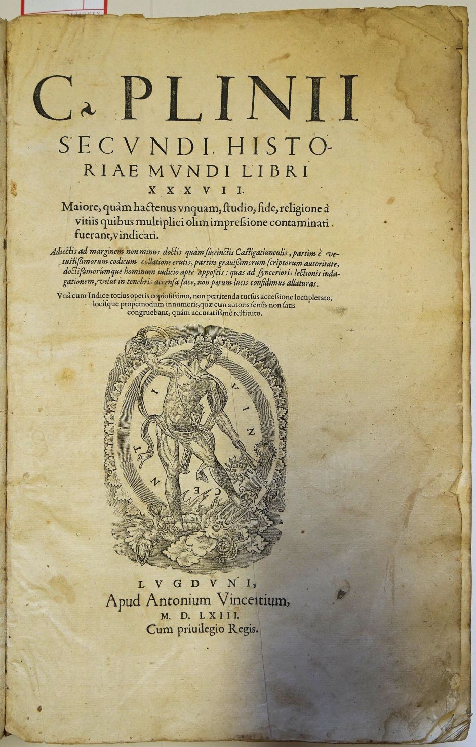 Lot 1172, Auction  115, Plinius Caecilius Secundus, Gaius, Historaiae mundi libri XXXVII