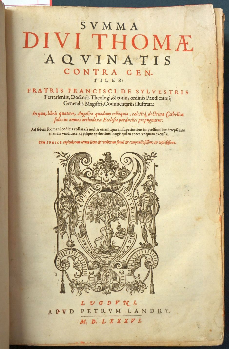 Lot 1203, Auction  115, Thomas von Aquin, Summa contra gentiles
