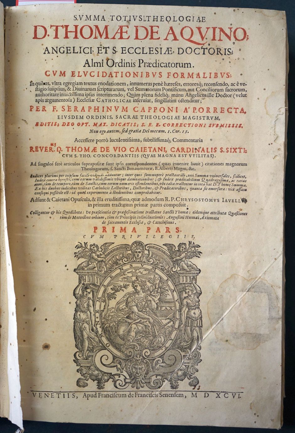 Lot 1207, Auction  115, Thomas von Aquin, Summa totius theologiae
