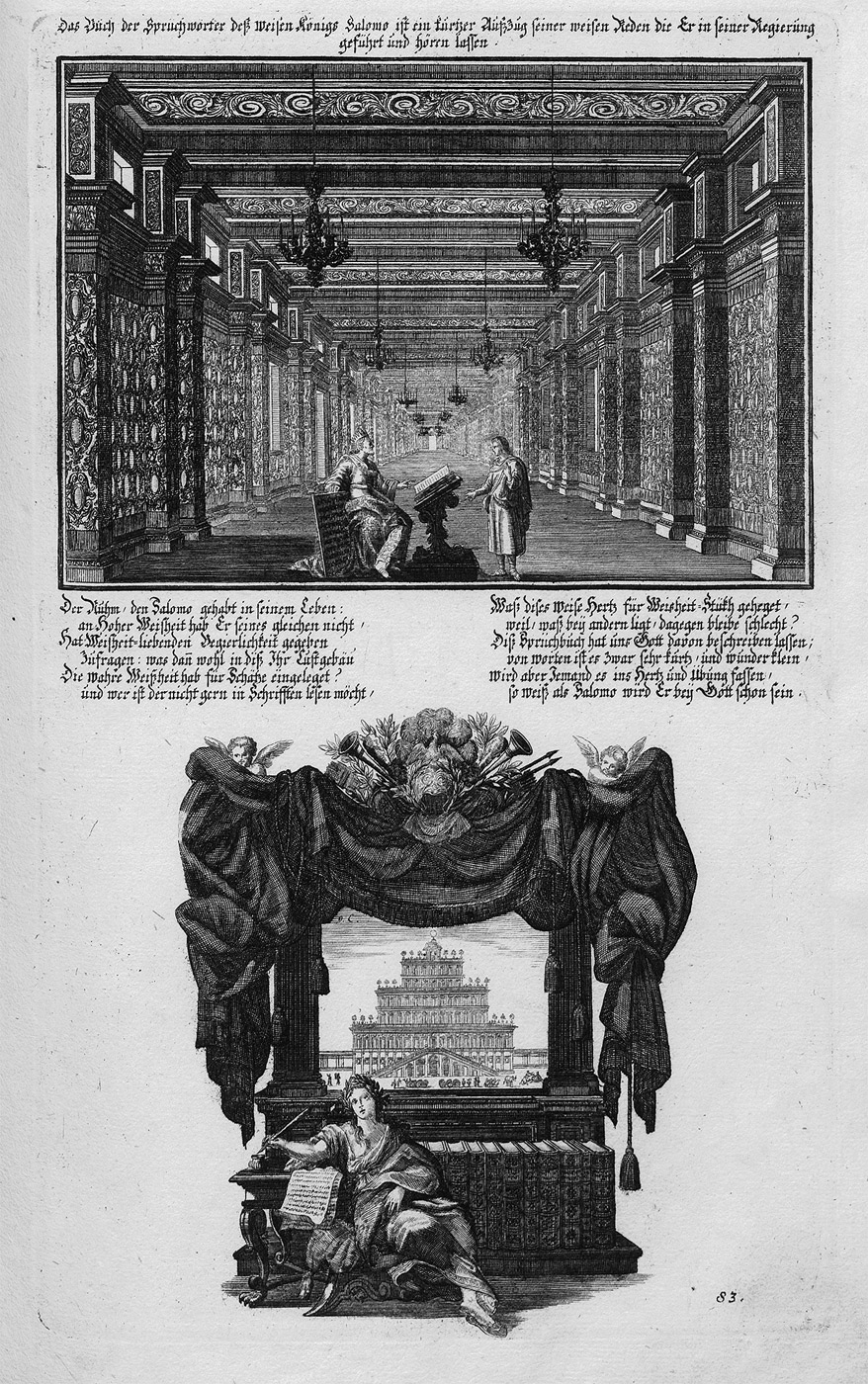 Lot 1241, Auction  115, Krauss, Johann Ulrich, Historischer Bilder Bibel