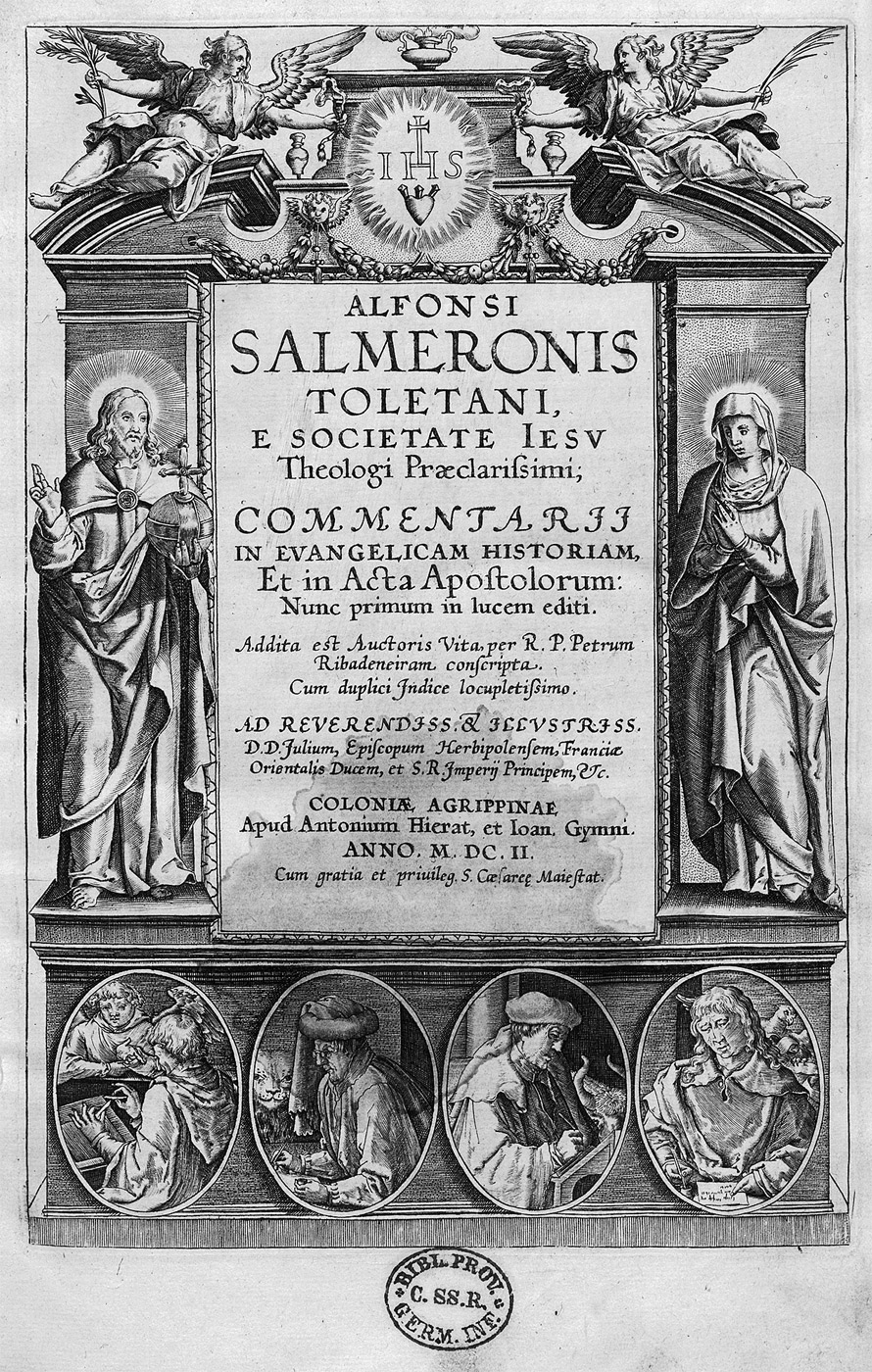 Lot 1325, Auction  115, Salmerón, Alfonso, Commentarii in evengelicam historiam