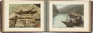 Lot 4034, Auction  115, Japan, Views of landscapes, people and temples of Japan