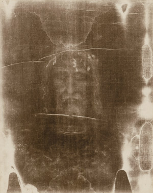 Lot 4112, Auction  115, Enrie, Giuseppe, Santo volto del Divin Redentore (Detail of the Shroud of Turin)