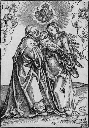 Lot 5063, Auction  115, Cranach d. Ä., Lucas, Die Jungfrau mit dem Kind und der hl. Anna