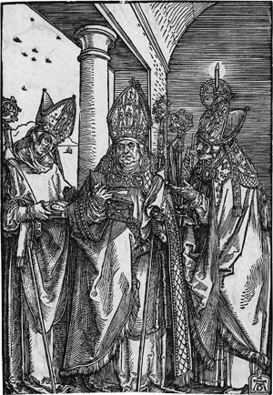 Lot 5074, Auction  115, Dürer, Albrecht, Die drei Bischöfe