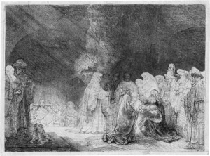 Lot 5172, Auction  115, Rembrandt Harmensz. van Rijn, Die Darstellung im Tempel