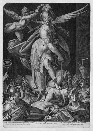 Lot 5198, Auction  115, Sadeler, Aegidius, Der Triumph der Weisheit über die Unwissenheit