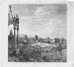 Lot 5246, Auction  115, Canaletto, Ansicht einer Stadt mit Bischofsgrab