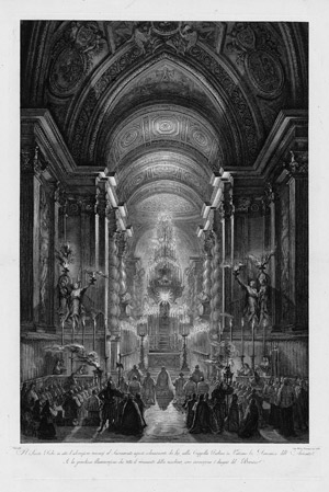 Lot 5313, Auction  115, Piranesi, Francesco, Die Cappella Paolina im Vatikan 