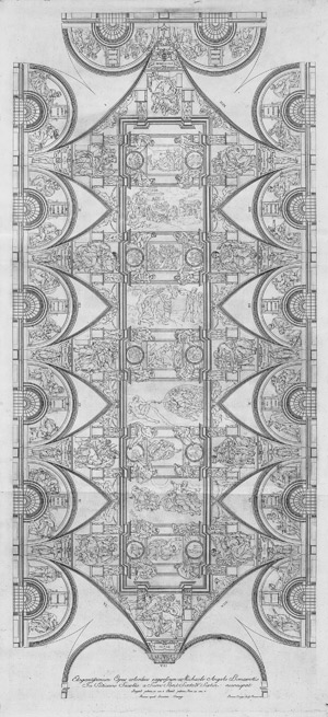 Lot 5486, Auction  115, Cunego, Domenico, Die Decke der Sixtinischen Kapelle