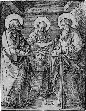 Lot 5494, Auction  115, Dürer, Albrecht, Veronika zwischen den Heiligen Peter und Paul