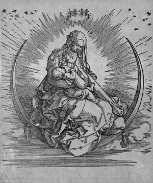 Lot 5496, Auction  115, Dürer, Albrecht, Die Jungfrau auf der Mondsichel