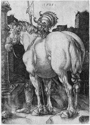 Lot 5505, Auction  115, Dürer, Albrecht, Das große Pferd