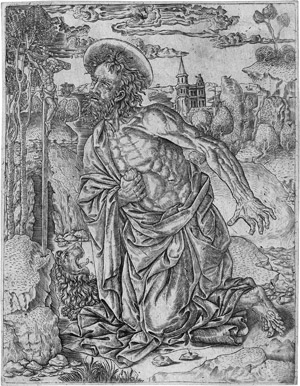 Lot 5517, Auction  115, Florentinisch, um 1500. Der hl. Hieronymus