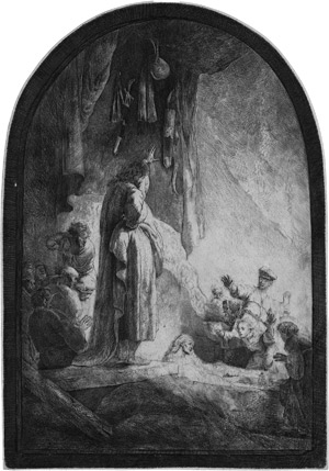 Lot 5629, Auction  115, Rembrandt Harmensz. van Rijn, Die große Auferweckung des Lazarus