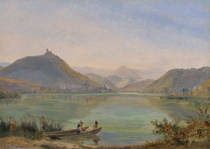 Lot 6038, Auction  115, Rohden, Johann Martin von - zugeschrieben, Blick über den Lago di Piediluco mit der Rocca di Piediluca