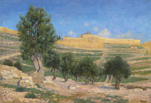 Lot 6093, Auction  115, Reese, Marx Ernst Christian, Ansicht von Jerusalem