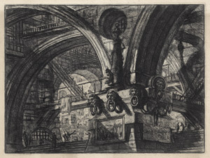 Lot 6268, Auction  115, Piranesi, Giovanni Battista, Der Pfeiler mit der Lampe