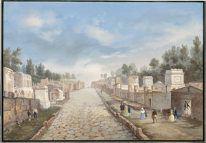 Lot 6275, Auction  115, La Pira, Gioacchino, Die Via dei Sepolcri in Pompeji