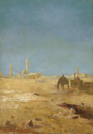 Lot 6306, Auction  115, Müller, Leopold Carl, Blick auf Kairo