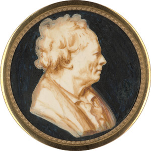 Lot 6461, Auction  115, Französisch, um 1785. Paar: Profilbildnisse nach rechts, in Sepia: Gluck und Sacchini