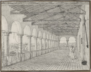 Lot 6745, Auction  115, Brücke, Wilhelm, Blick über Rom von der Loggia in San Saba