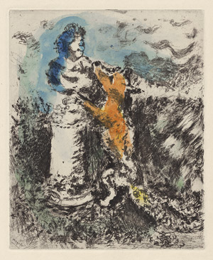 Lot 8128, Auction  115, Chagall, Marc, Le renard et la buste