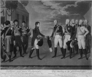 Lot 136, Auction  116, Jügel, Friedrich und Napoleon I. Bonaparte, Entrevue des trois Souverains