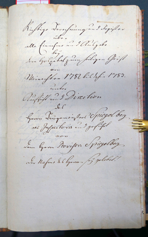 Lot 224, Auction  116, Friedlandisches Hospital-Register, 3 handschriftliche Wirtschaftsbücher des Johanniter-Hospitals 